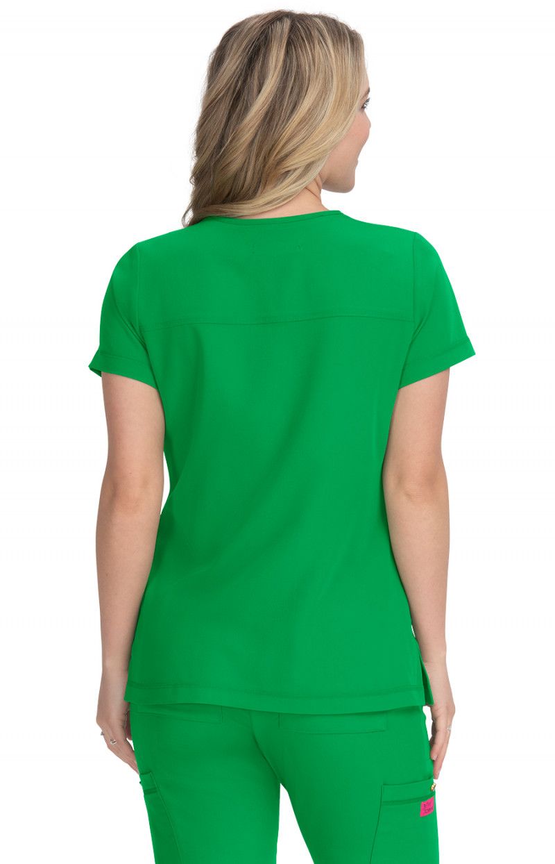 Betsey Johnson Freesia Women&#39;s 3-Pocket Scrub Top