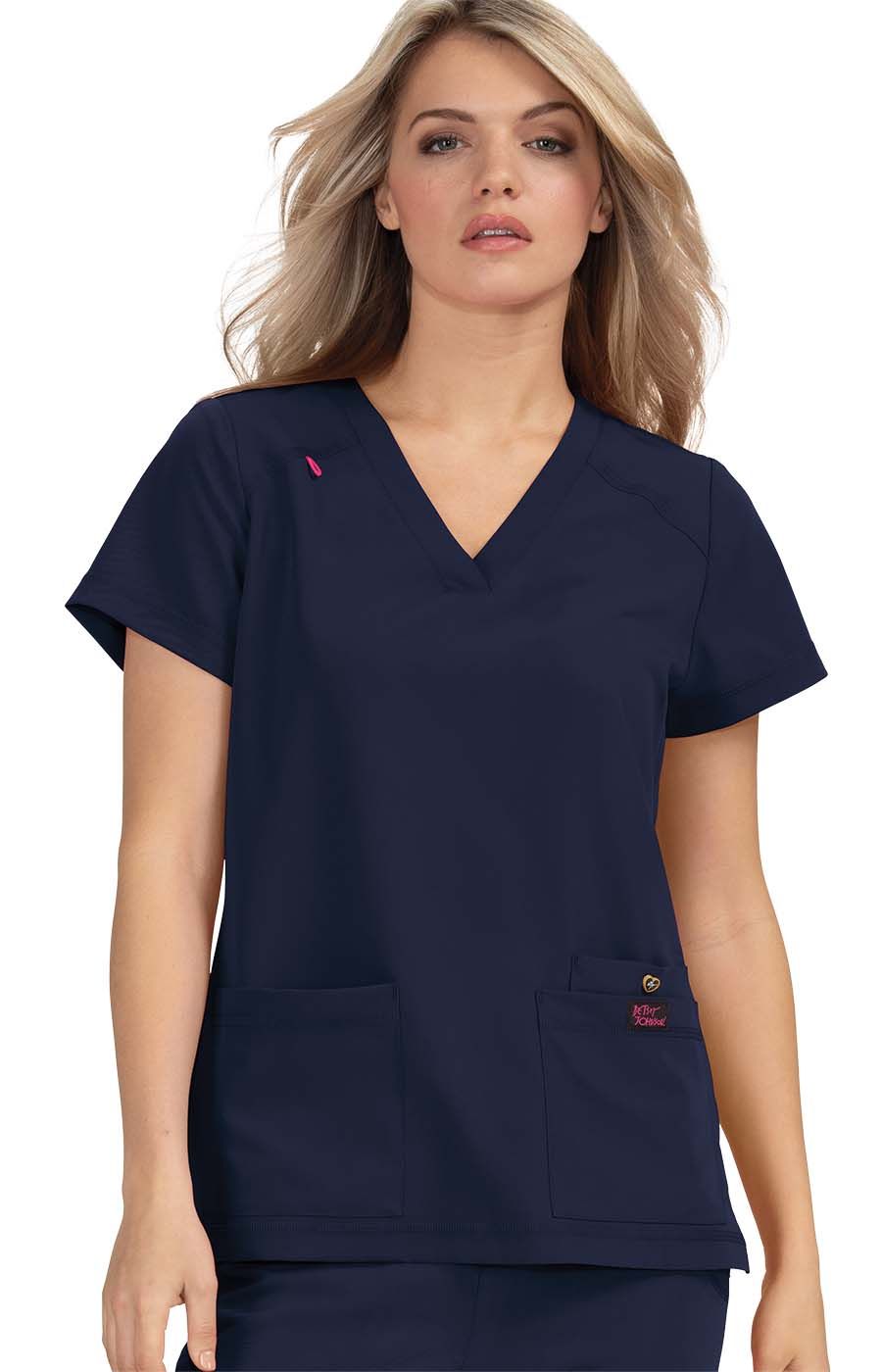 Betsey Johnson Freesia Women&#39;s 3-Pocket Scrub Top