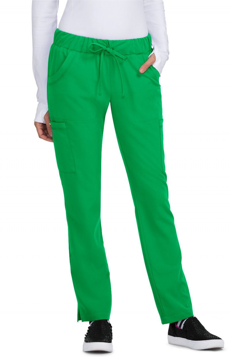 Betsy Johnson Buttercup Women&#39;s 6-Pocket Slim Fit Scrub Pants