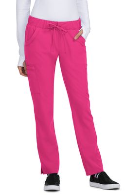 Betsy Johnson Buttercup Women&#39;s 6-Pocket Slim Fit Scrub Pants