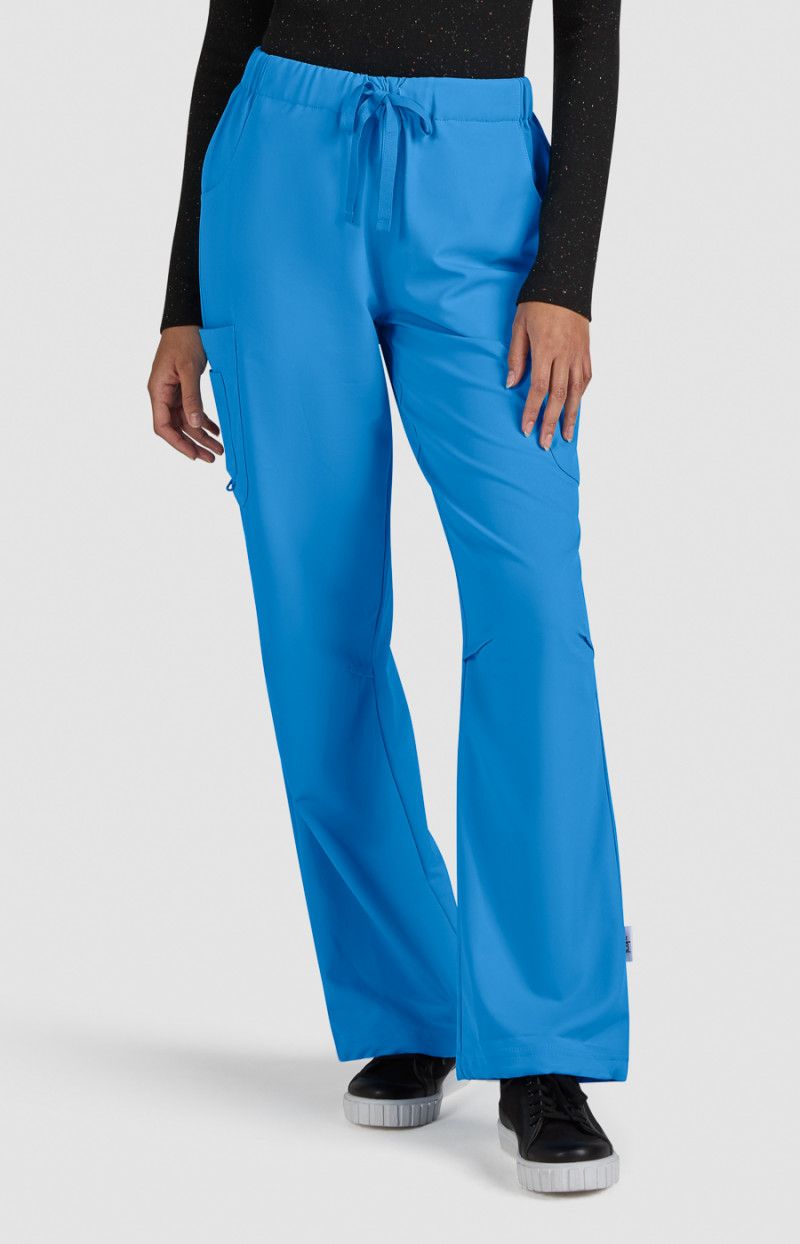 koi | SmileyWorld Jubilant Women&#39;s 7-Pocket Scrub Pant