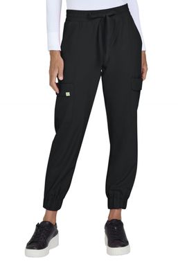 Planet koi Terra Women&#39;s 6-Pocket Jogger-Style Eco-Friendly Scrub Pant