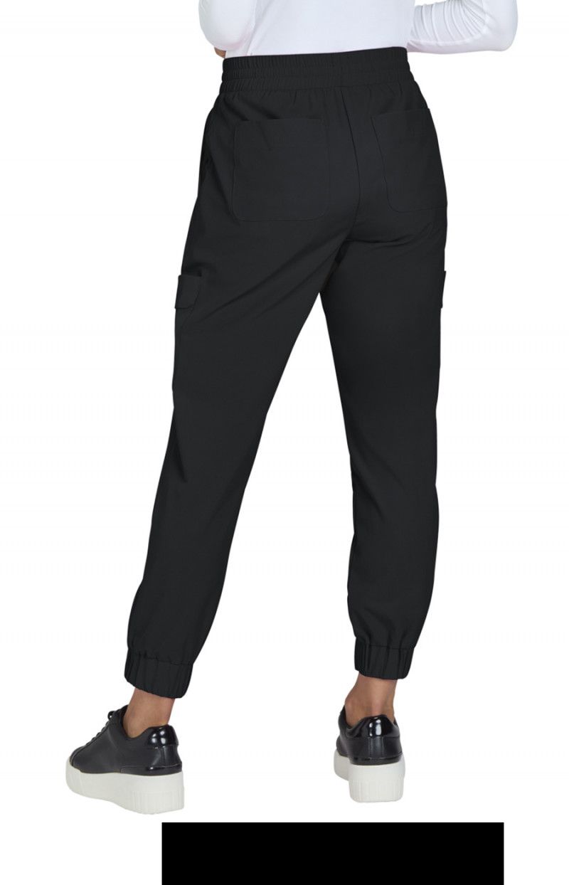 Planet koi Terra Women&#39;s 6-Pocket Jogger-Style Eco-Friendly Scrub Pant
