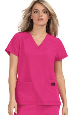 Betsey Johnson Freesia Women&#39;s 3-Pocket Scrub Top