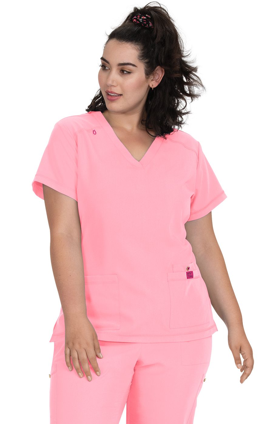 Betsey Johnson Freesia Women&#39;s 3-Pocket Scrub Top