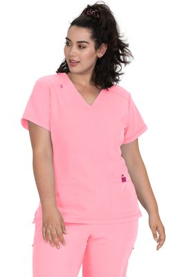 Betsey Johnson Freesia Women&#39;s 3-Pocket Scrub Top