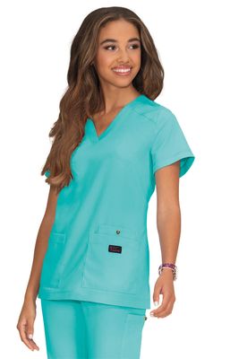 Betsey Johnson Freesia Women&#39;s 3-Pocket Scrub Top