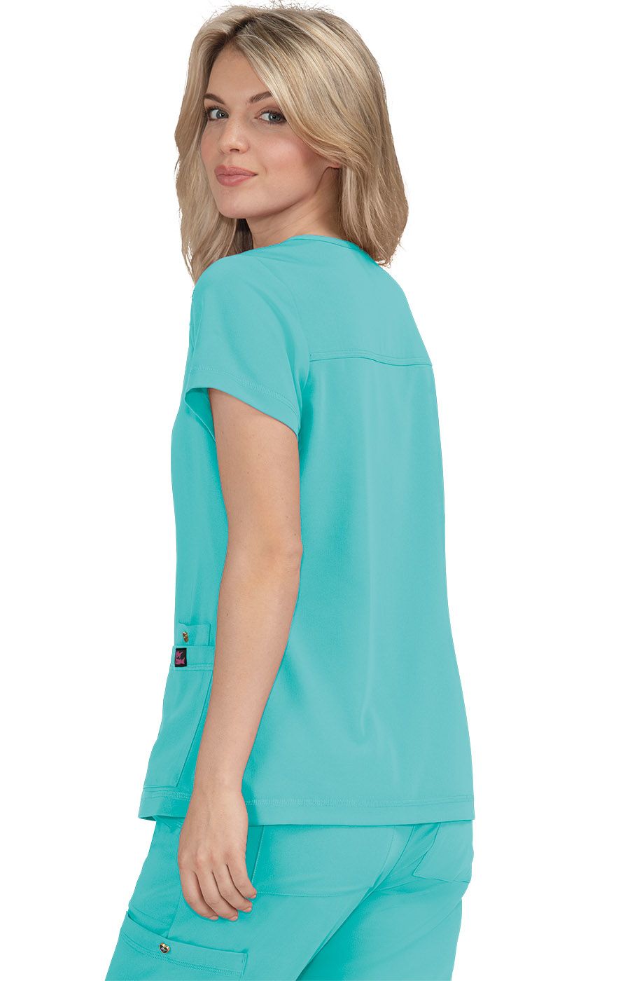 Betsey Johnson Freesia Women&#39;s 3-Pocket Scrub Top