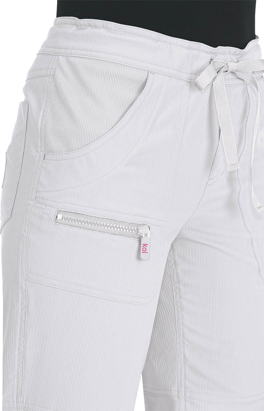 koi Lite Peace Women&#39;s 6-Pocket Stretch Scrub Pants