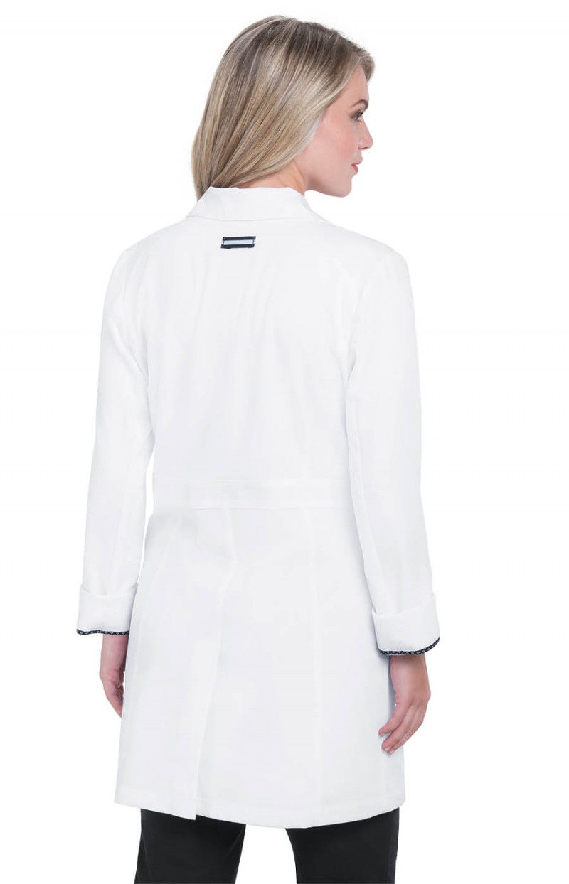 koi Scrubs Essentials Her Everyday Women&#39;s 4-Pocket Stretch Lab Coat