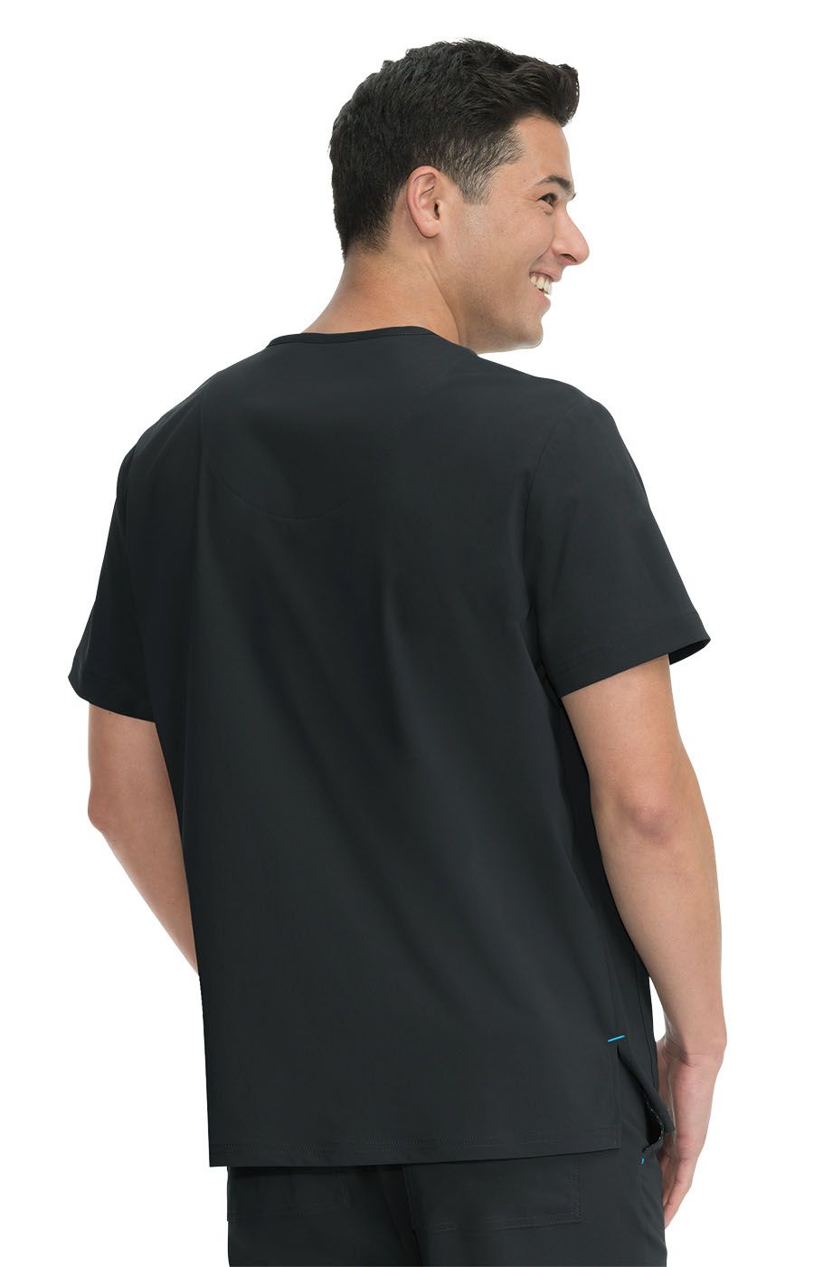 koi Basics Bryan Men&#39;s 1-Pocket Tuck-In Scrub Top