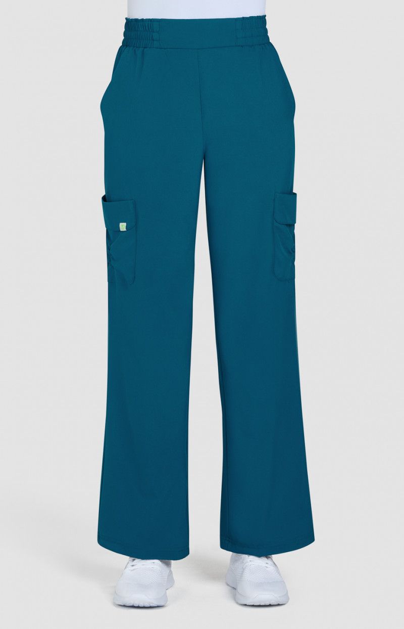 Planet koi Ayla Women&#39;s 6-Pocket Eco-Friendly Scrub Pant