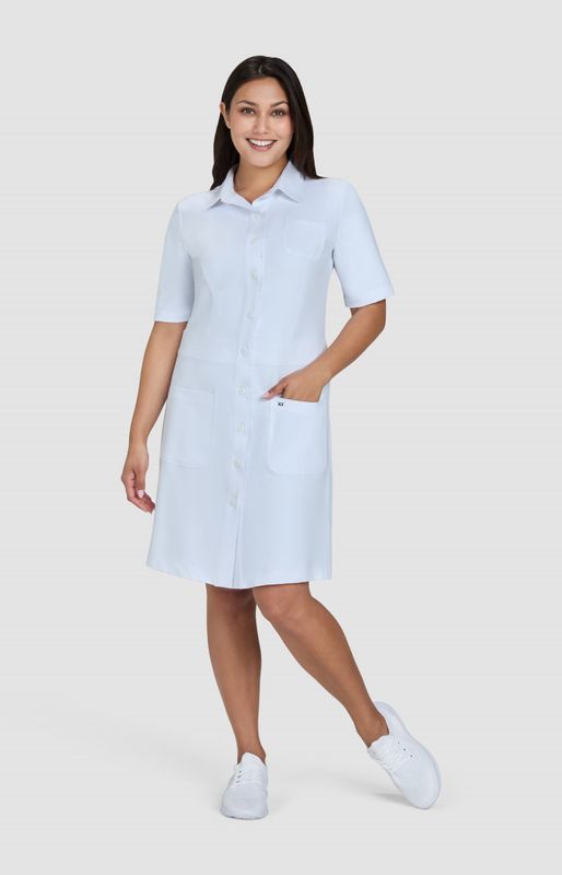 koi Scrubs Essentials Isabella Women’s Water Repellent 3-Pocket Dress