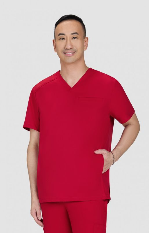 Cureology Arthro Men&#39;s 2-Pocket V-Neck Scrub Top