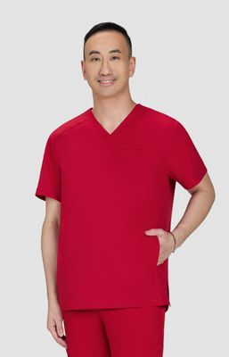 Cureology Arthro Men&#39;s 2-Pocket V-Neck Scrub Top