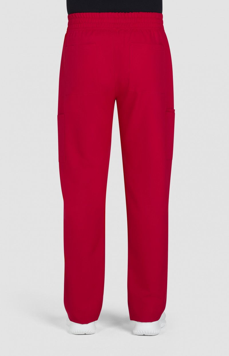 Cureology Neuro Men&#39;s 6-Pocket Cargo-Style Scrub Pants