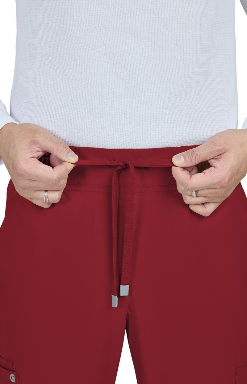 Cureology Neuro Men&#39;s 6-Pocket Cargo-Style Scrub Pants