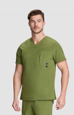 Solis x Koi Caldwell Men&#39;s 4-Pocket Scrub Top
