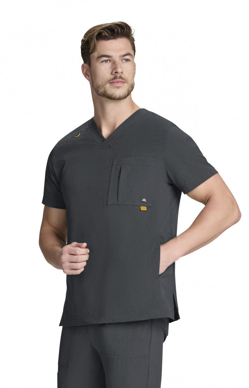 Solis x koi Caldwell Men&#39;s 4-Pocket Scrub Top