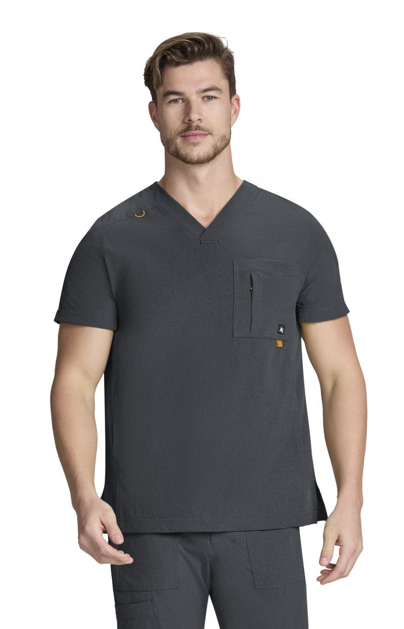 Solis x koi Caldwell Men&#39;s 4-Pocket Scrub Top