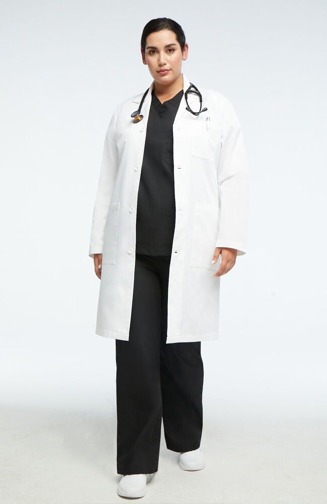 Cherokee Women&#39;s Mid Length Lab Coat
