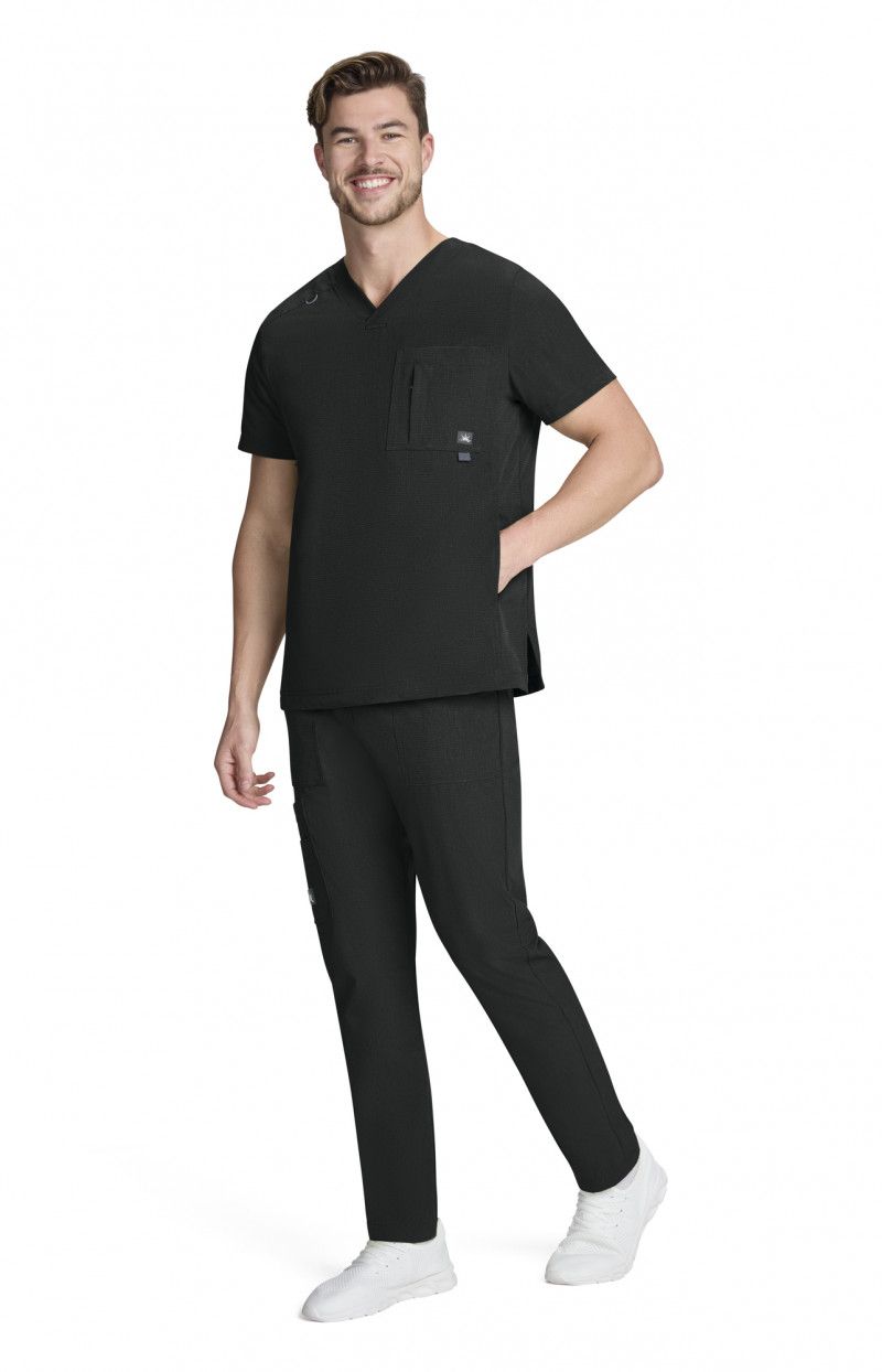 Solis x koi Caldwell Men&#39;s 4-Pocket Scrub Top