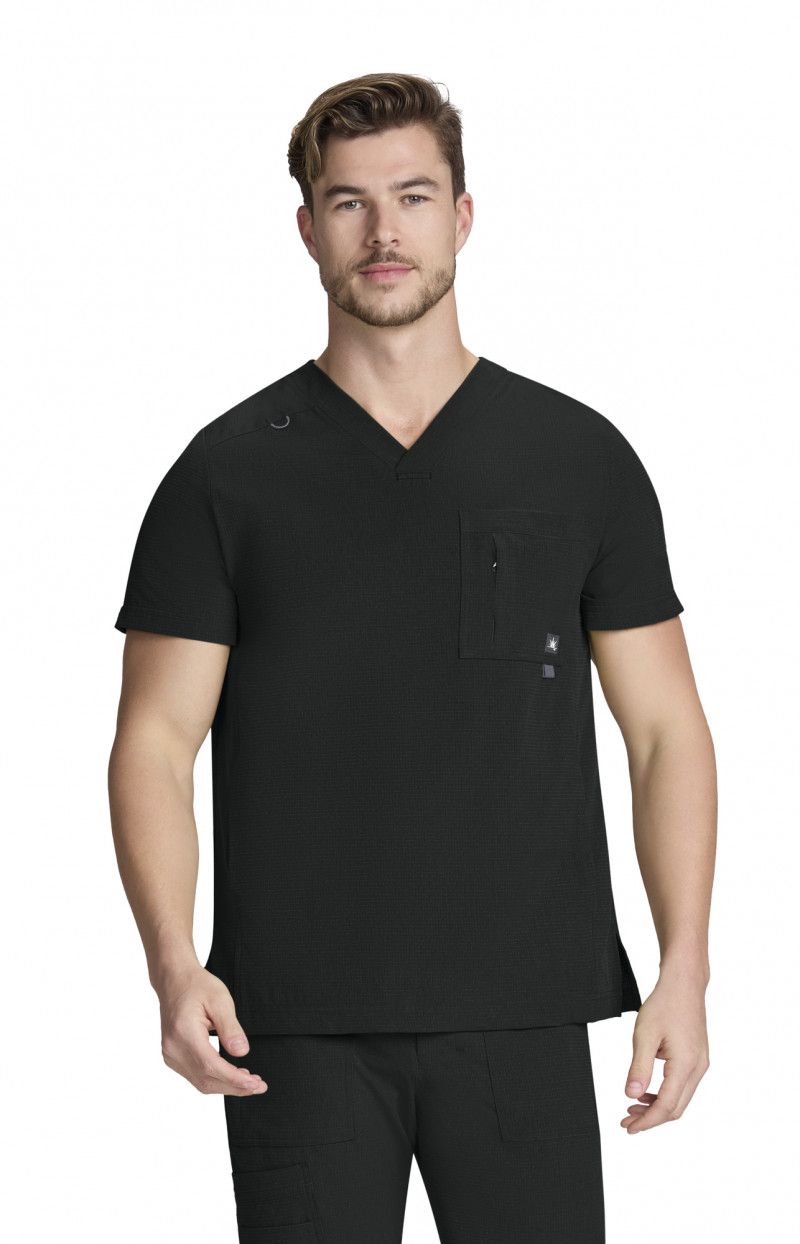 Solis x koi Caldwell Men&#39;s 4-Pocket Scrub Top