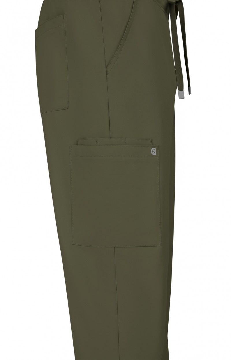 Cureology Neuro Men&#39;s 6-Pocket Cargo-Style Scrub Pants