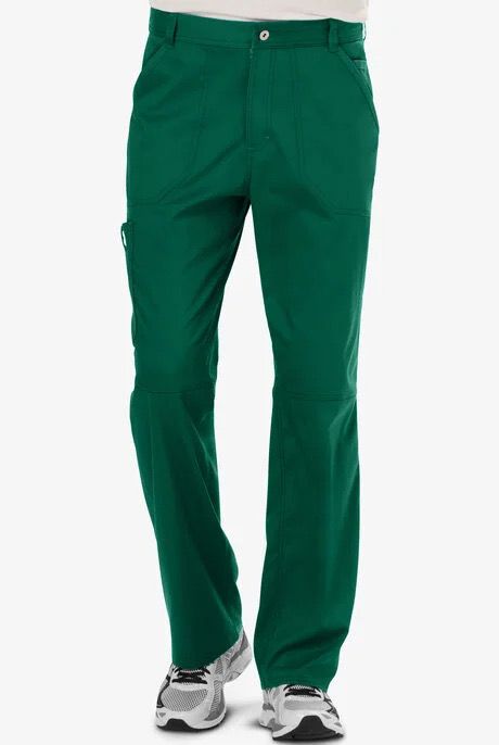 Cherokee Workwear Revolution Men&#39;s 7-Pocket STRETCH Cargo Scrub Pants