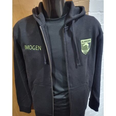 Alsager Adult Zipped Hoodie