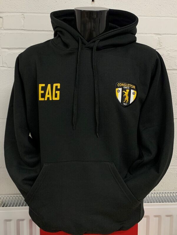 Congleton Town FC Black Hoodie