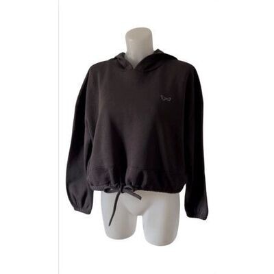 Manifest Cropped Oversized Hoodie