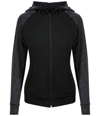 Squat2Fit Ladies Contrast Hoodie