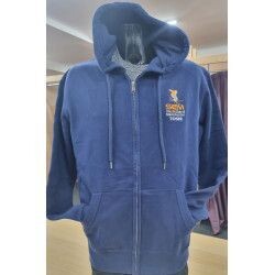 Ski Club of Manchester Unisex Organic Zipped Hoodie