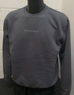 Roman Numerals Sweatshirt