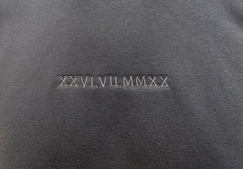 Roman Numerals Hoodie