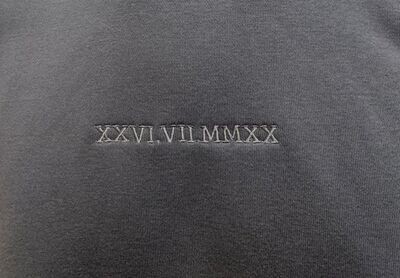 Roman Numerals Hoodie