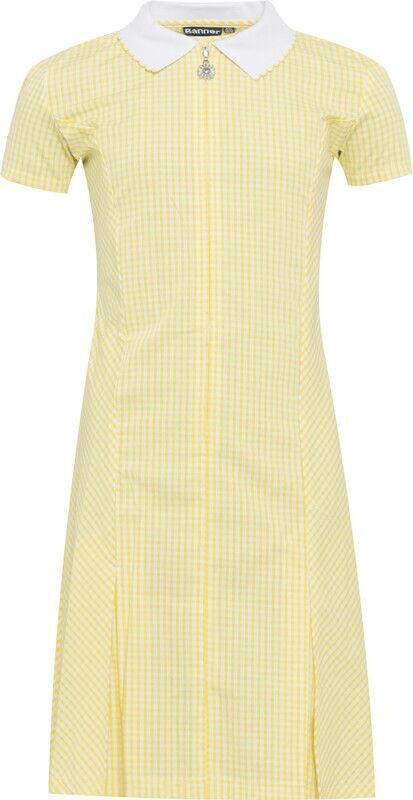 Yellow Avon Zip Dress