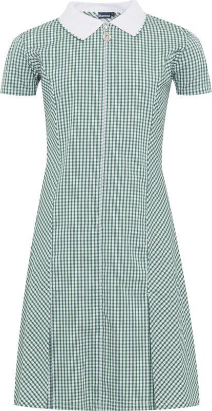 Avon Zip Dress, Colour: Green