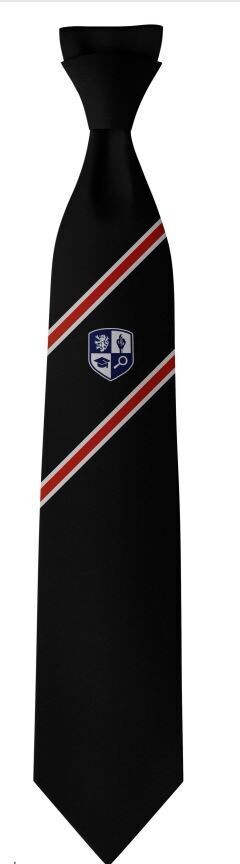 CHS House Tie, House Colour: Red/Shakespeare