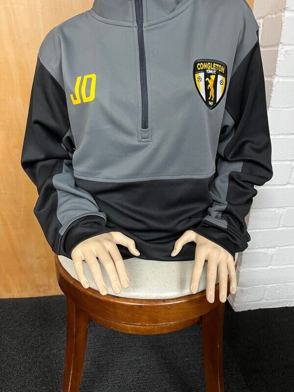 Congleton Town Quarter Tracksuit Top - Kids Sizes