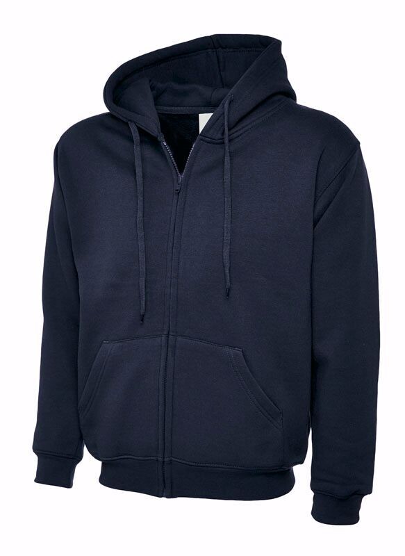 Havannah Unisex Fit Zipped Staff Hoodie, Colour: Navy