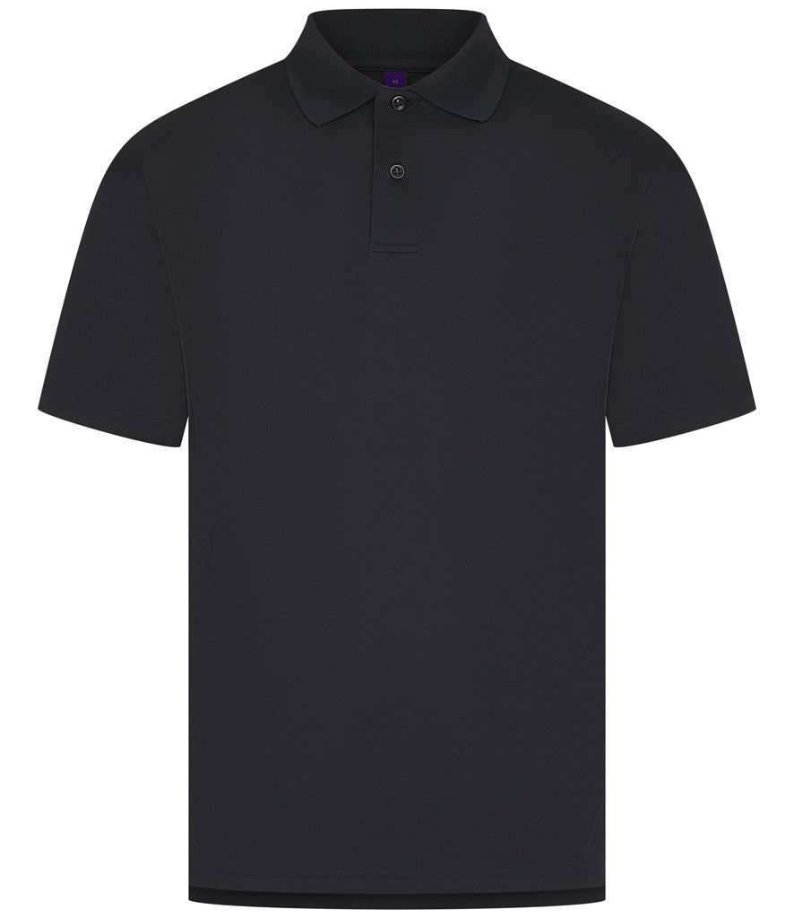 Henbury Coolplus Wicking Pique Polo Shirt