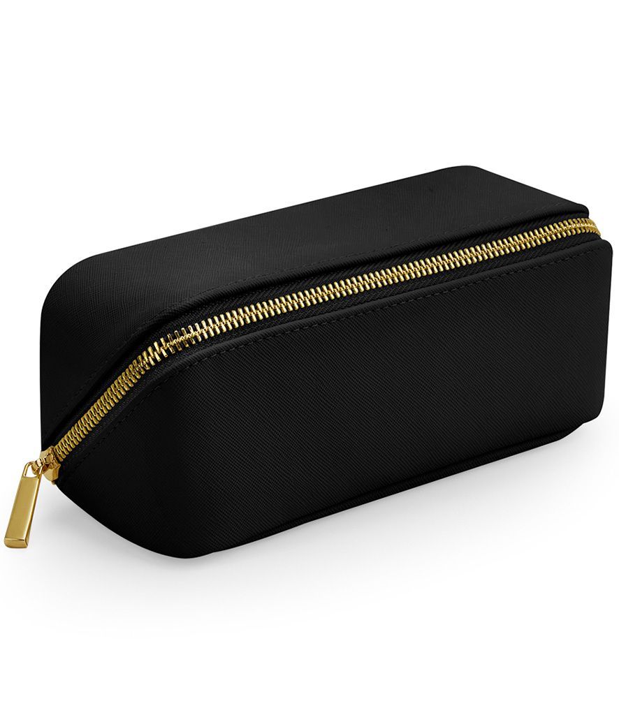 Boutique Open Flat Mini Accessory Case, Colour: Black