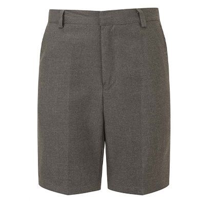 Light Grey Junior Pull Up Shorts