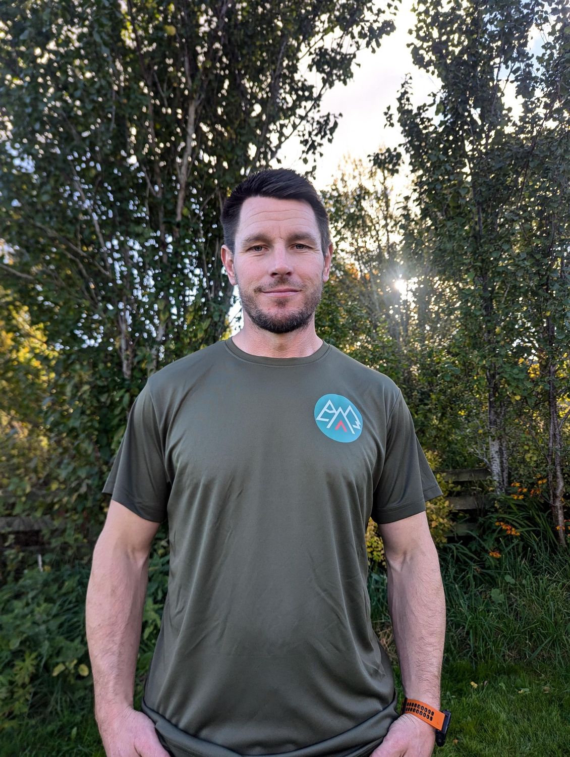 Ops Cairngorms Sports T Shirt, Colour: Olive Green