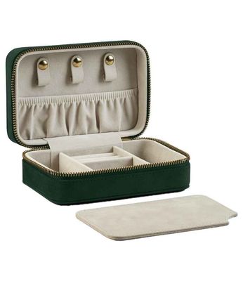 Boutique Velvet Travel Jewellery Box