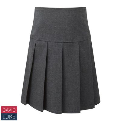 Elasticated Grey pleated skirt