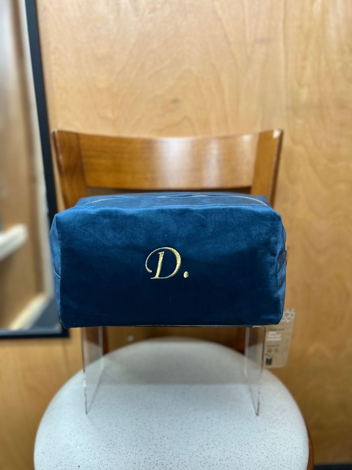 Boutique Velvet Toiletry/Accessory Case