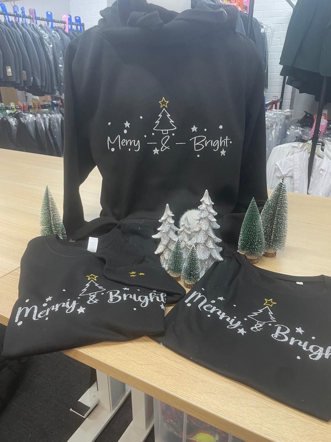 Merry & Bright Long sleeved T Shirt